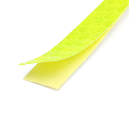 Tape / 10mm / Yellow Adhesive Body Stripe Reflective Sticker for Motorcycle