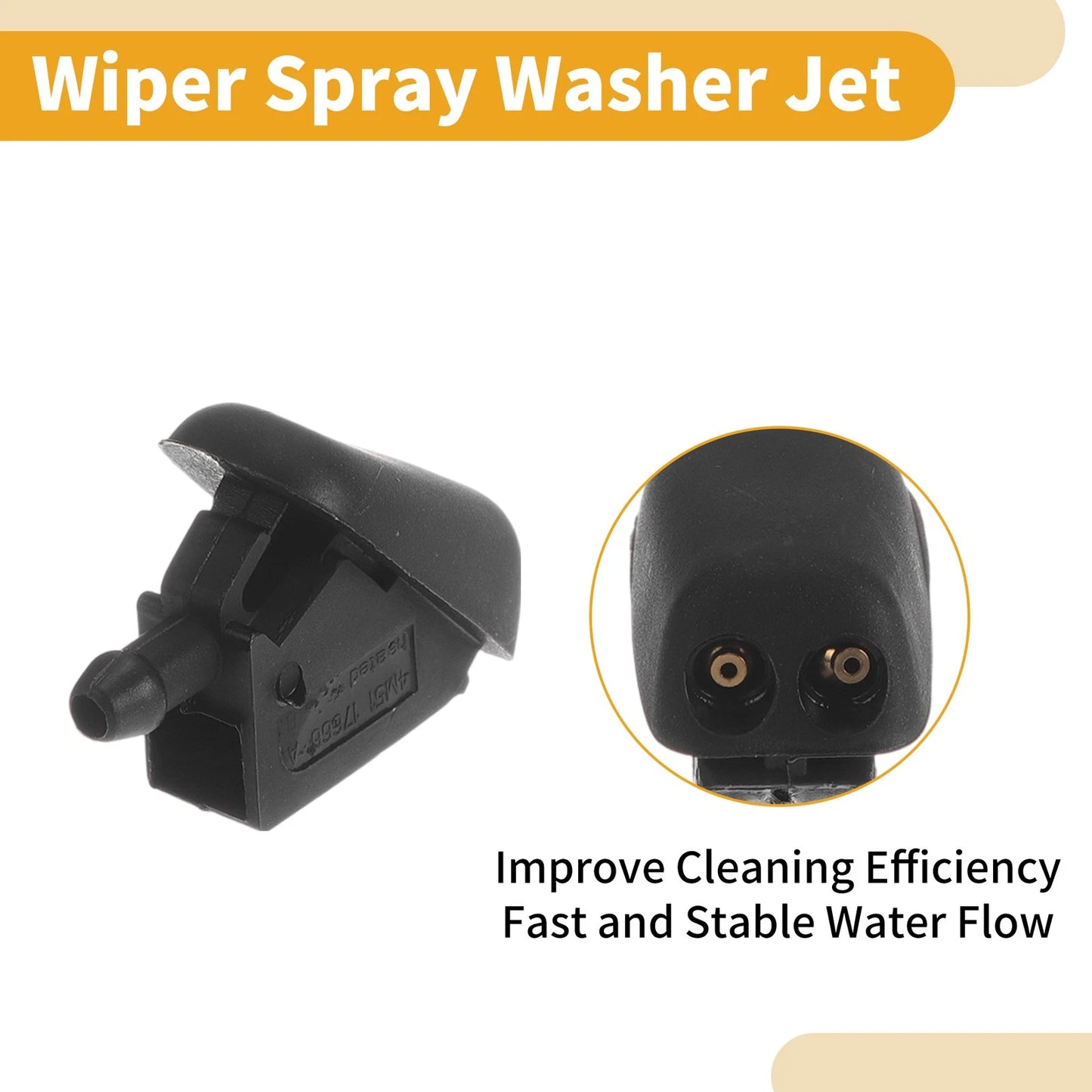 Front Windshield Washer Nozzles for Ford Focus (2012-2018)