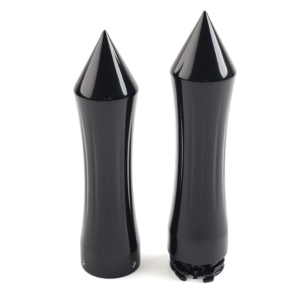 1" Motorcycle Spike Handlebar Grips for Harley & Kawasaki