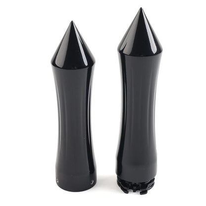 1" Motorcycle Spike Handlebar Grips for Harley & Kawasaki