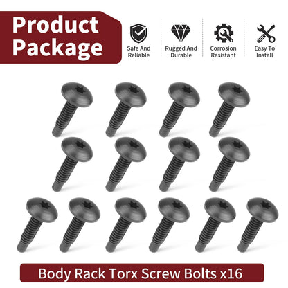 16Pcs Body Rack Bolts for Polaris Sportsman