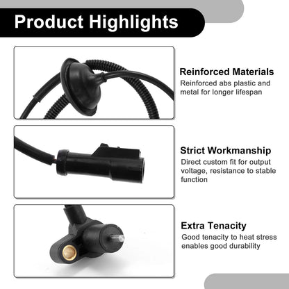 Rear Right ABS Wheel Speed Sensor for Ford Mustang (1999-2004)