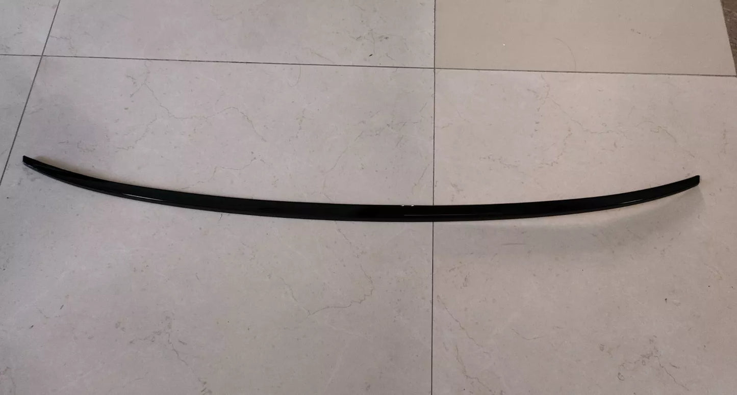 ABS Rear Boot Spoiler Wing Black for Audi A6 C7 Sedan (2012-2018)