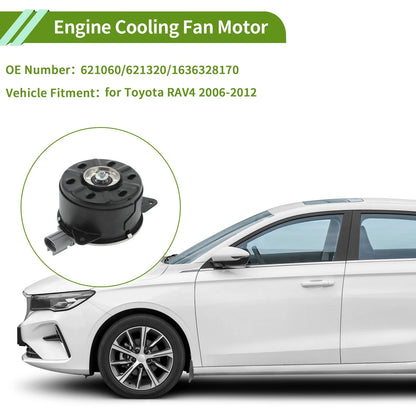 Radiator Fan Motor 1 Pc for Toyota RAV4 (2006–2012)