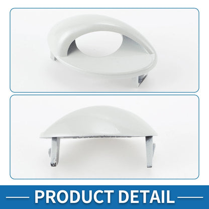 Front Right Side Bumper Headlight Washer Nozzle Cover Cap for BMW M3 White (2008-2013)