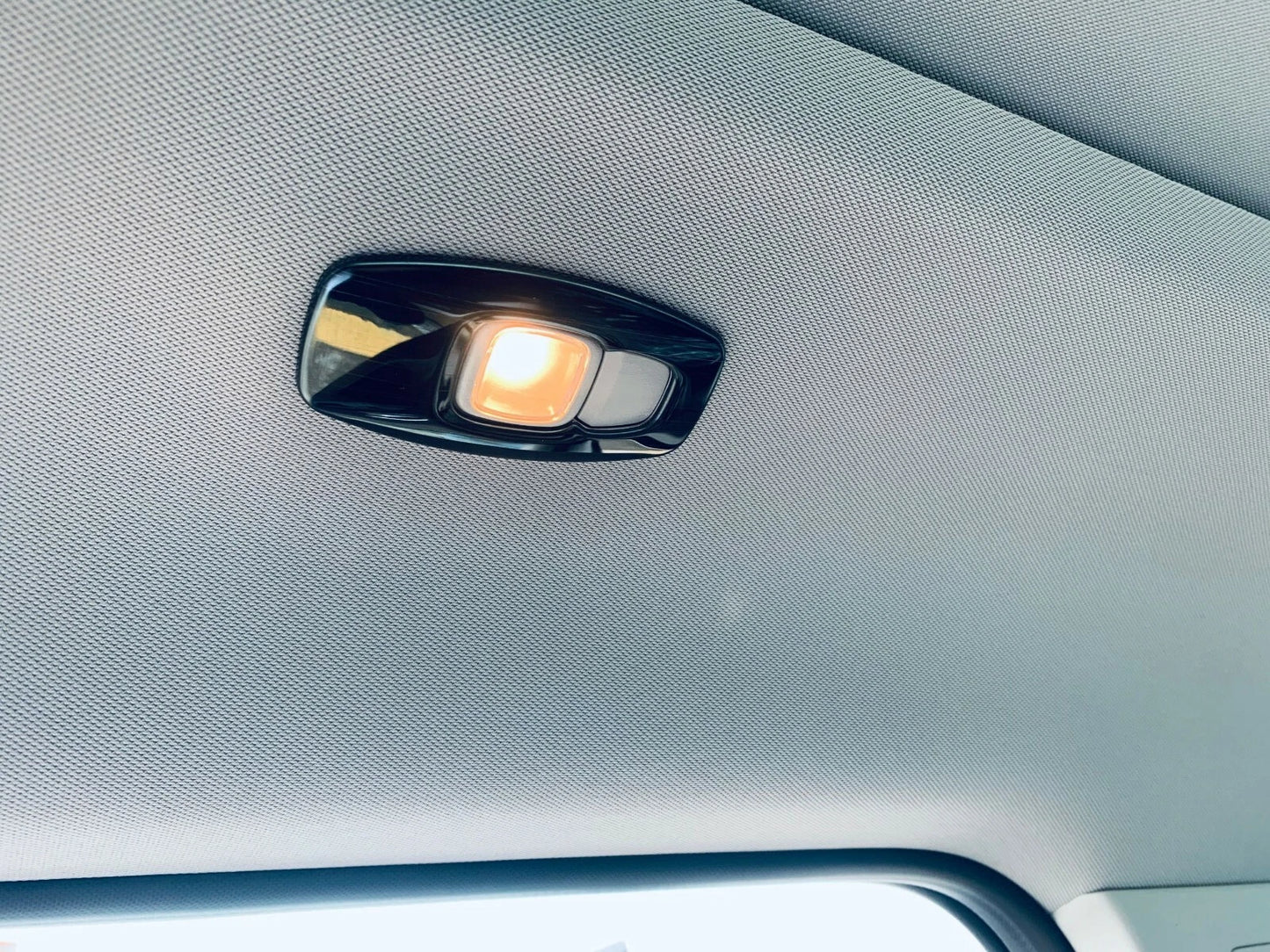Interior Steel Rear Roof Reading Light Cover for Nissan Rogue (2021-2023)