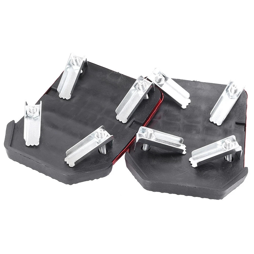 Aluminum Anti-Slip Foot Pegs for Car Manual - Red (Sport Pedals)