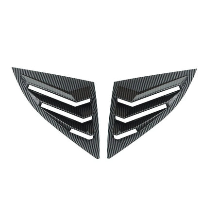 Rear Quarter Glass Duct Louver Vent Covers for Toyota Supra (2019-2025)