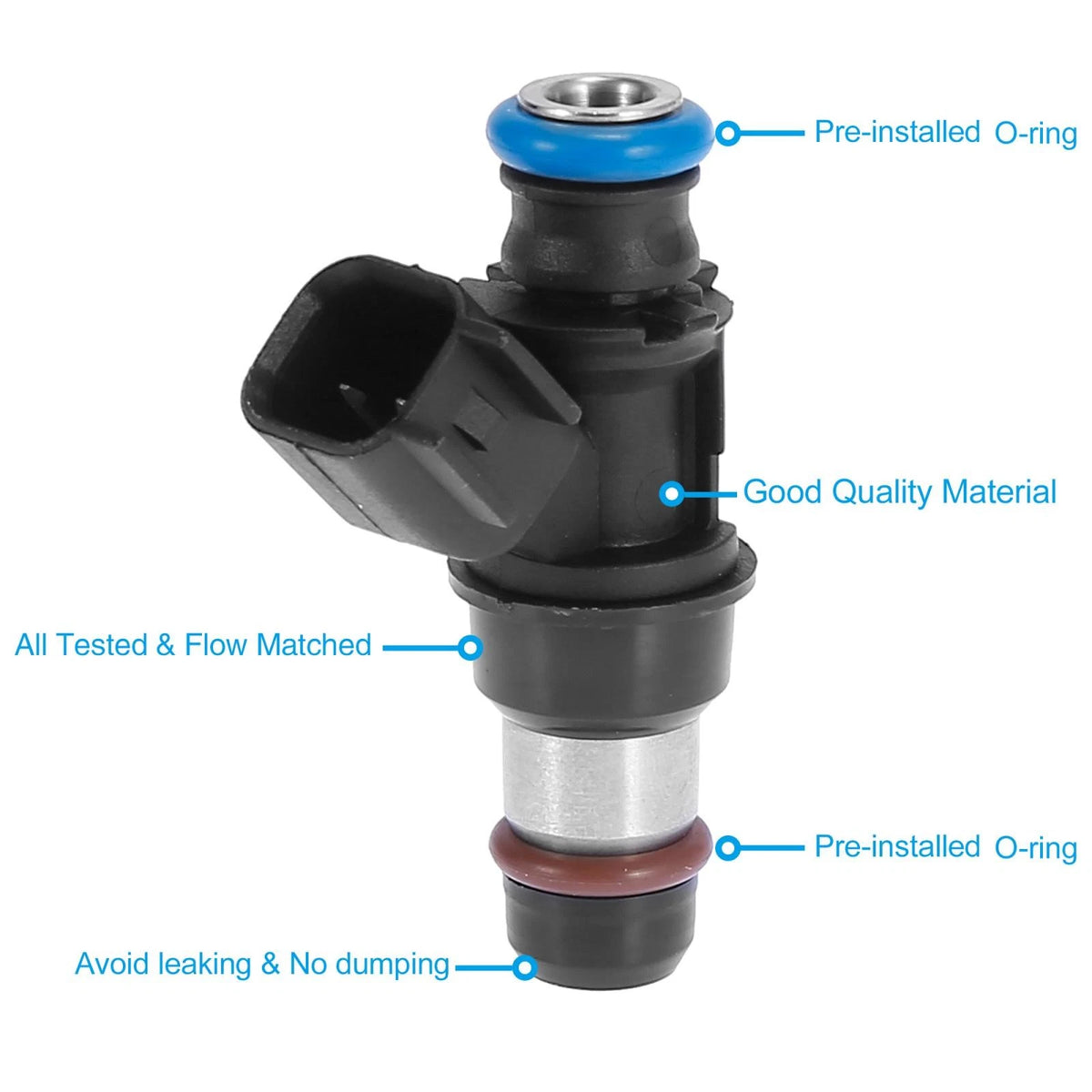 8pcs 5.3L Fuel Injector for GMC Envoy/Sierra Chevrolet Silverado