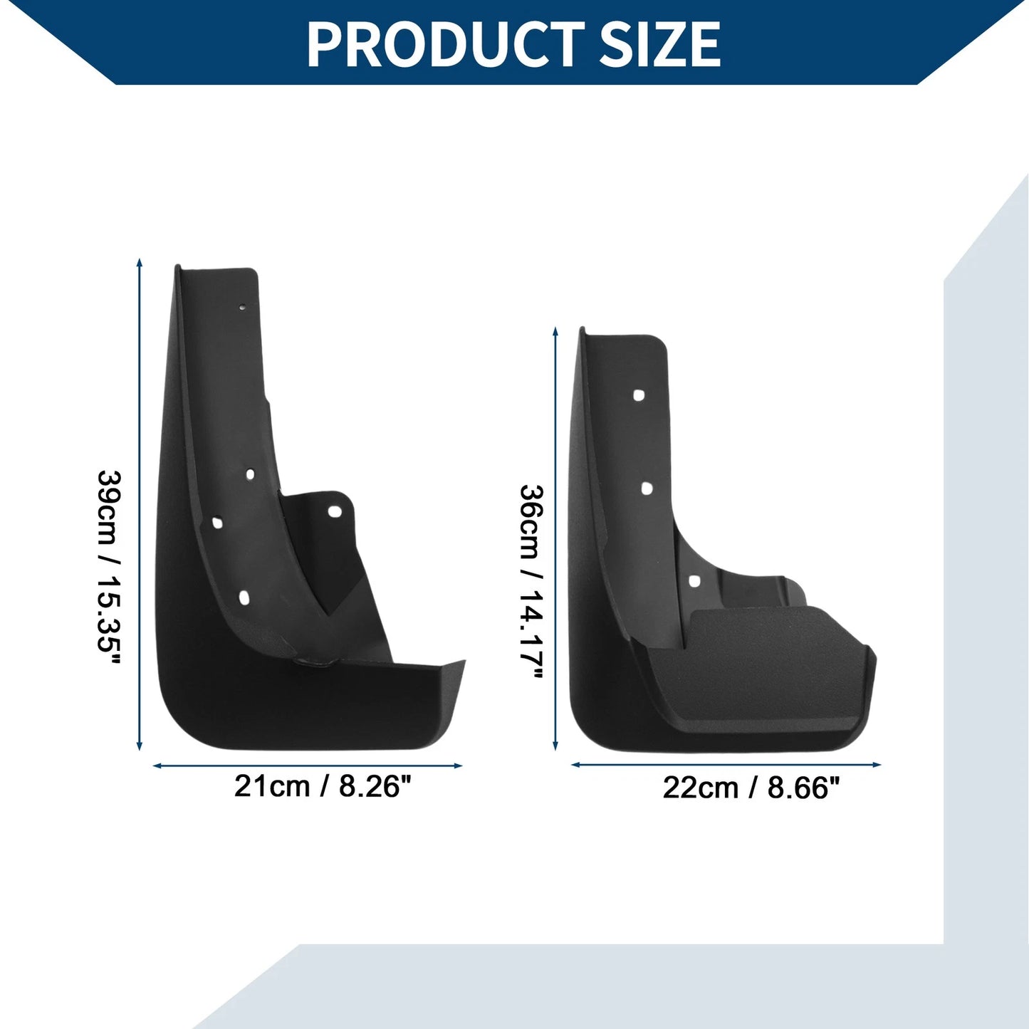 Mud Flaps Splash Guards 1 Set for Nissan Pathfinder (2024)