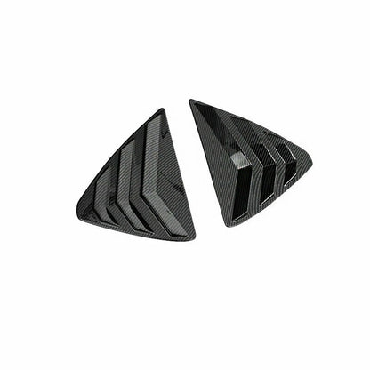 ABS Carbon Fiber Side Window Louver Shutter Cover for Mazda CX-5 (2017–2021)