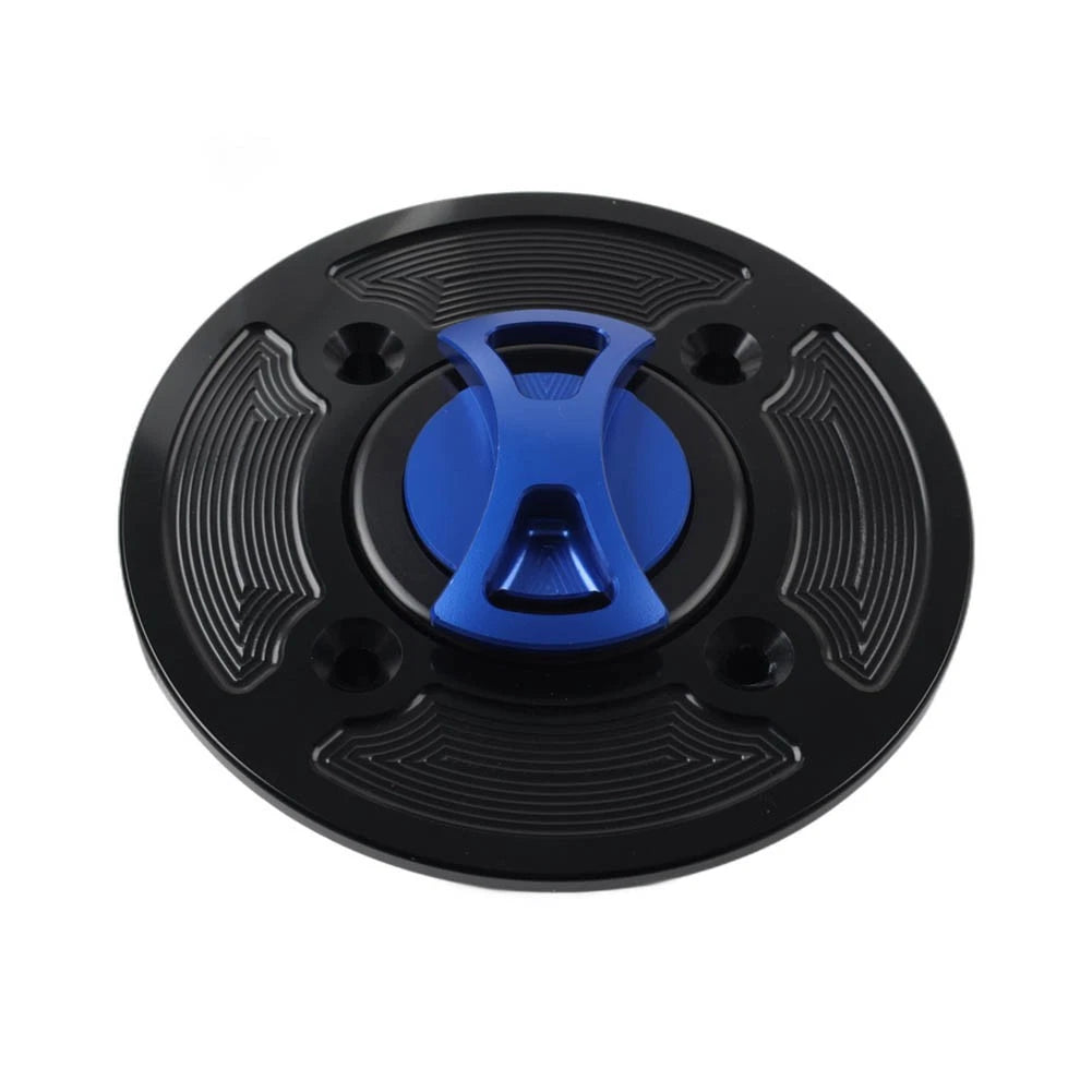 Blue Fuel Gas Tank Cap Cover for APRILIA RSV1000, Tuono V4R, RSV4 R (04-17)