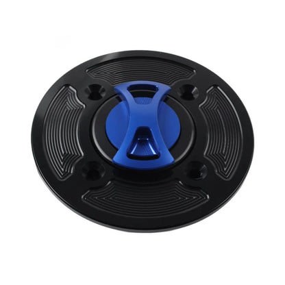 Blue Fuel Gas Tank Cap Cover for APRILIA RSV1000, Tuono V4R, RSV4 R (04-17)