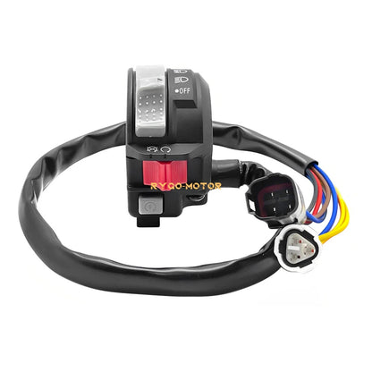 Left Handlebar Switch & Ignition Key Switch for Yamaha Kodiak 450/700