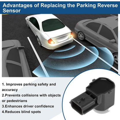 Reverse Backup Parking Sensor for Nissan Armada (2017-2022) - White 1 Pc