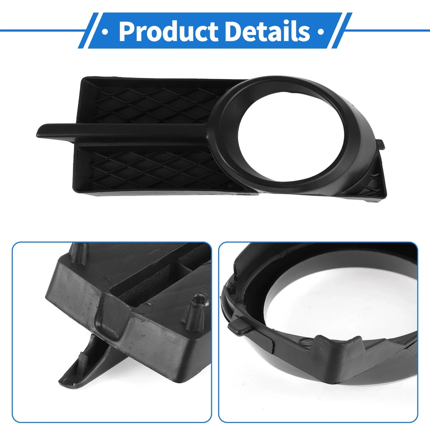 1 Pcs Front Left Fog Light Grill for Chevrolet Aveo (2007-2011)