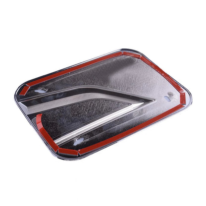 Silver Fuel Gas Lid Tank Cover Trim for Toyota Sienna (2004-2020)