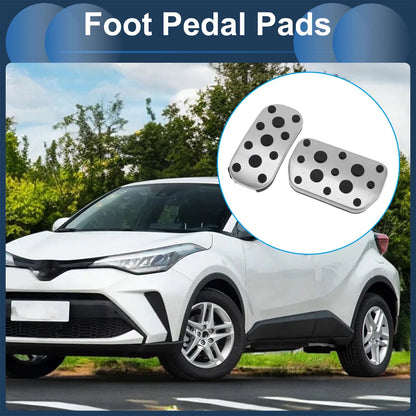 1 Set Automatic Footrest Pedals Cover for Toyota CHR (2017–2019)