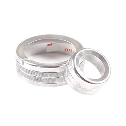 Alfa Romeo Giulia Stelvio Silver Central Control Multimedia Knob Ring (2020-2021)