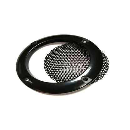 2pcs 2 inch Audio Speaker Cover Mask Frame Grille Black