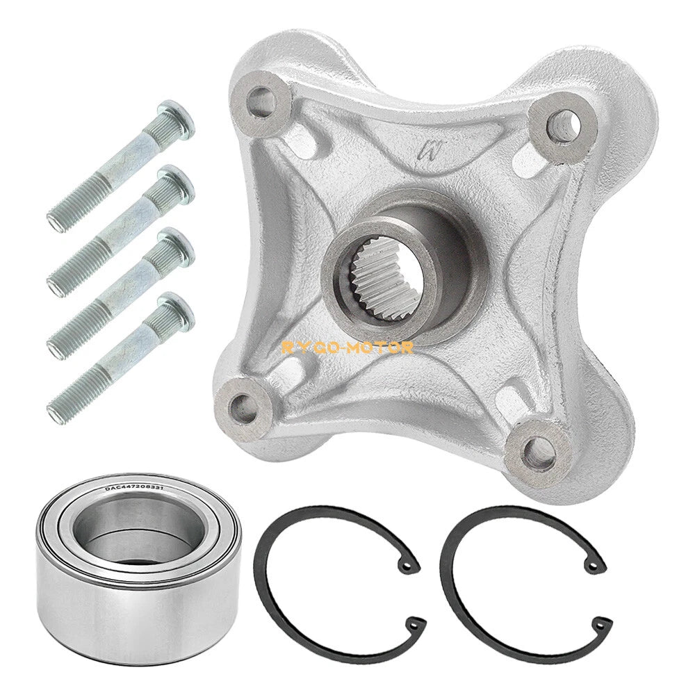 Rear Wheel Hub & Studs & Bearing for Polaris Sportsman 550 850 1000 XP (2009–2024)