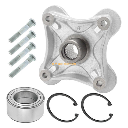 Rear Wheel Hub & Studs & Bearing for Polaris Sportsman 550 850 1000 XP (2009–2024)