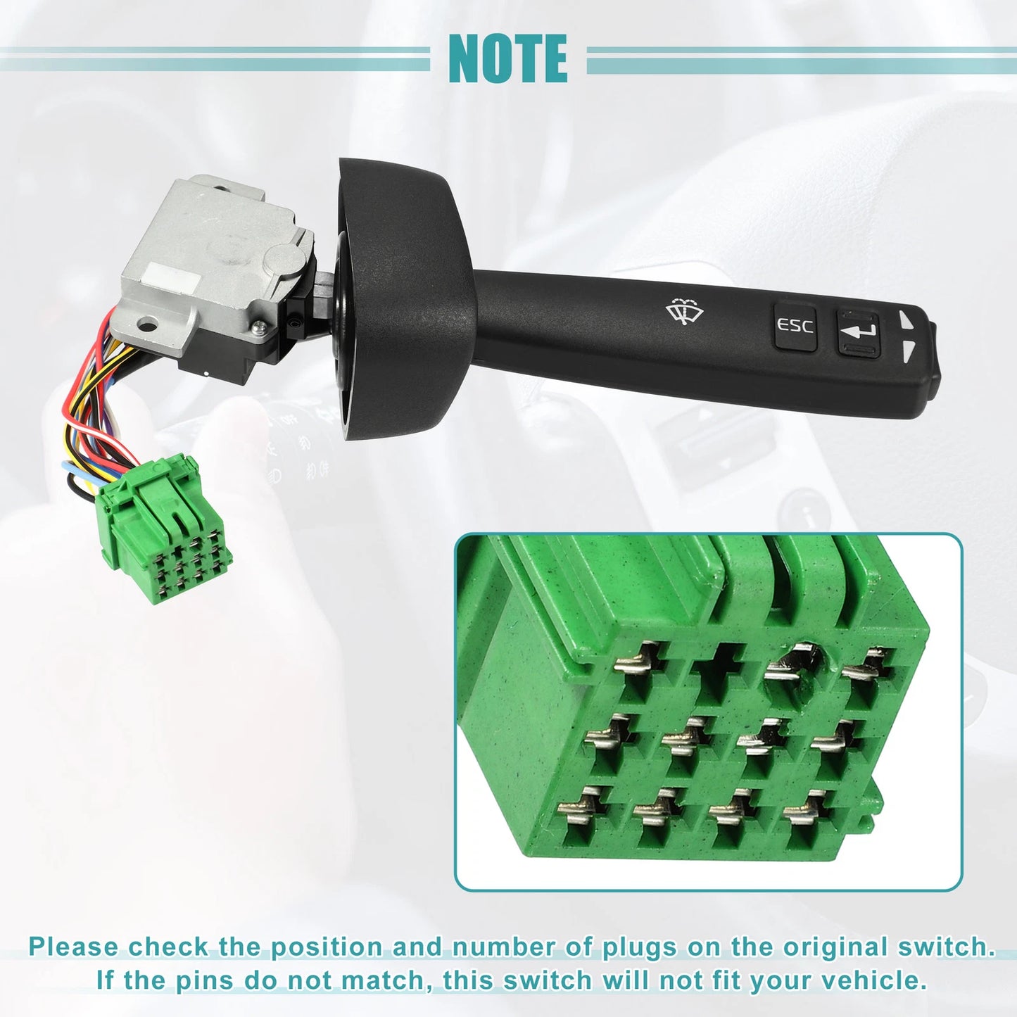 Front Side Turn Signal Switch for Volvo FH 12 (2001-2005)