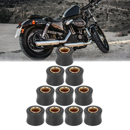 10pcs Rear Shock Absorber Cushion Rubber Ring Bushing for Universal Motorbike