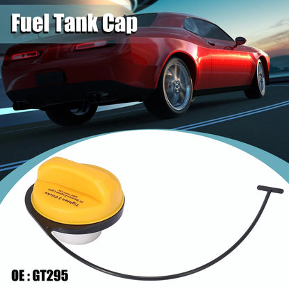 Gas Cap Cover for Cadillac Black Engine Oil Fuel Tank
