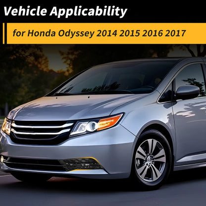 Left Side Fog Light Grill for Honda Odyssey (2014-2017)