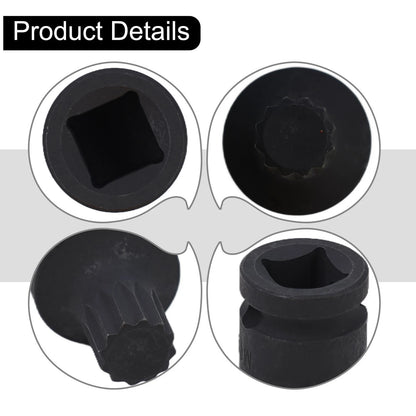 2 x Screw Removal Sleeve with 3/8" Square Driver for Car