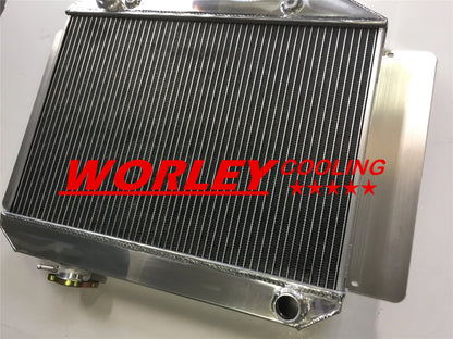 Aluminum Radiator 540mm for Holden Kingswood Torana HQ HJ HX HZ V8 (1971-1980)