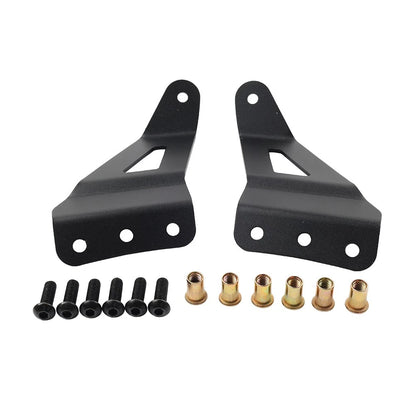 2 x Upper Roof A-Pillar Light Bar Mounts for Off-Road Vehicles
