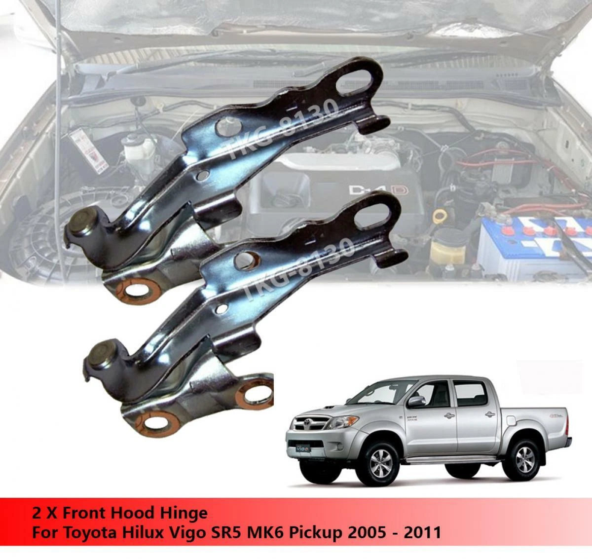 BonnetHinge for Toyota Hilux Vigo SR5 MK6 (2005-2011)