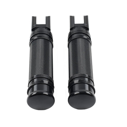 Front Footboards Pegs for Harley Softail Breakout Fat Bob 2018-2023 Black