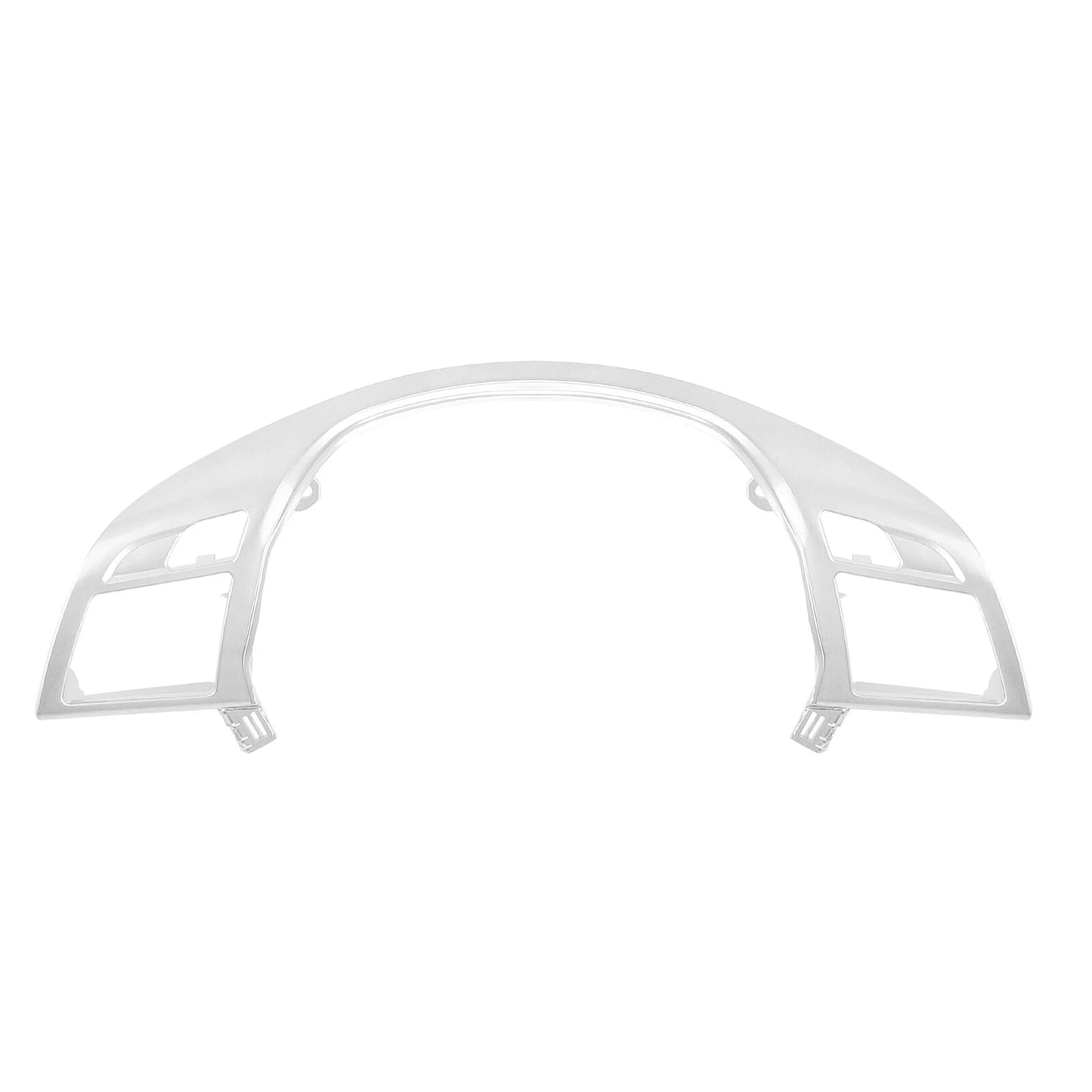 2 x Silver Black Steering Wheel Covers for Mercedes Benz W166 W212 W204 W463 (2011-2023)