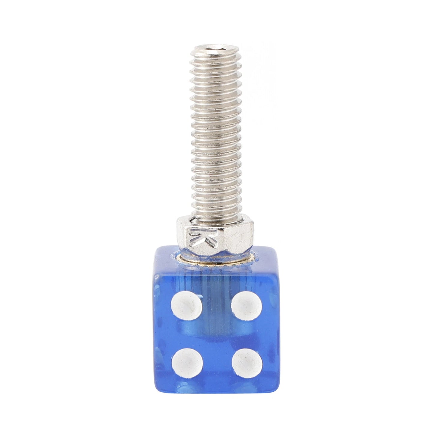 4pcs Blue License Plate Screws for Chopper Motorcycle