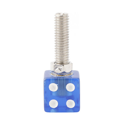 4pcs Blue License Plate Screws for Chopper Motorcycle