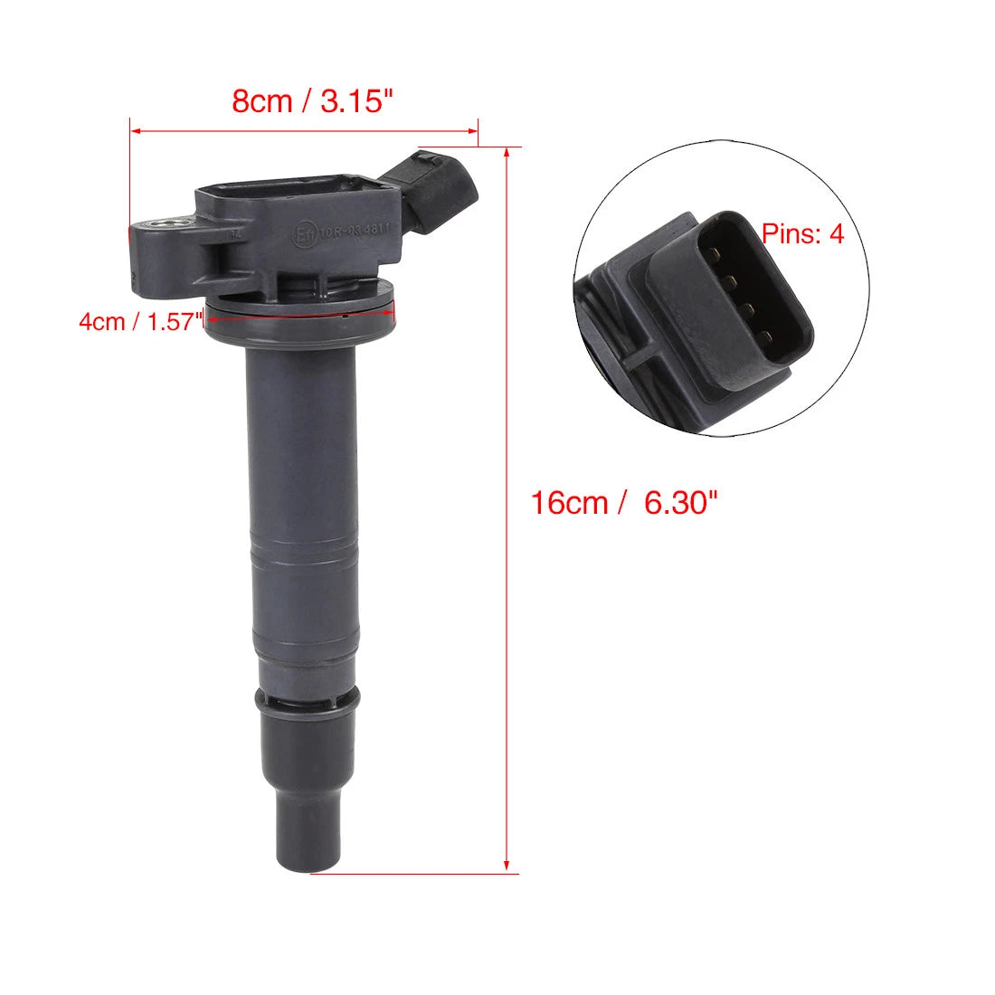 Ignition Coil 4Pins for Toyota 4Runner 4.0L 1GR-FE (2003-2023)