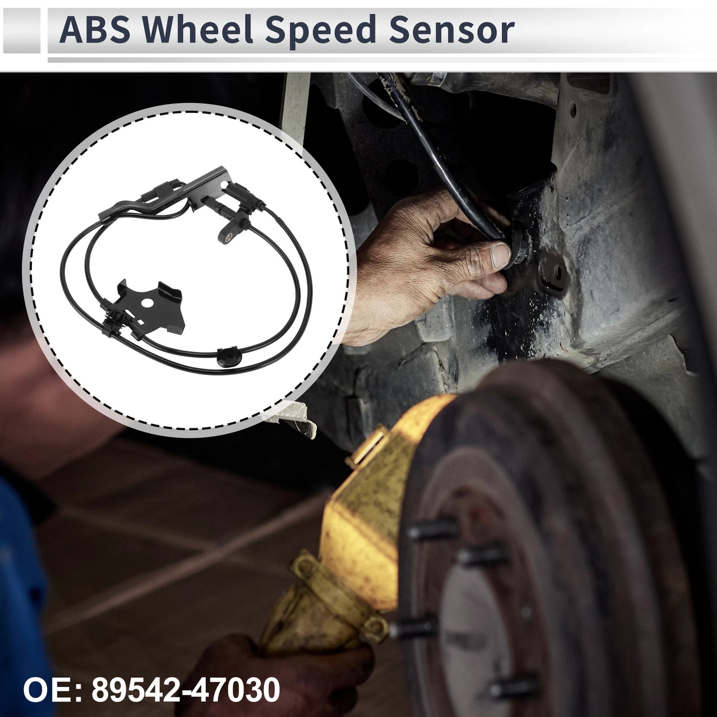 ABS Wheel Speed Sensor for Toyota Prius (2010-2015) 1 Pcs Front Right