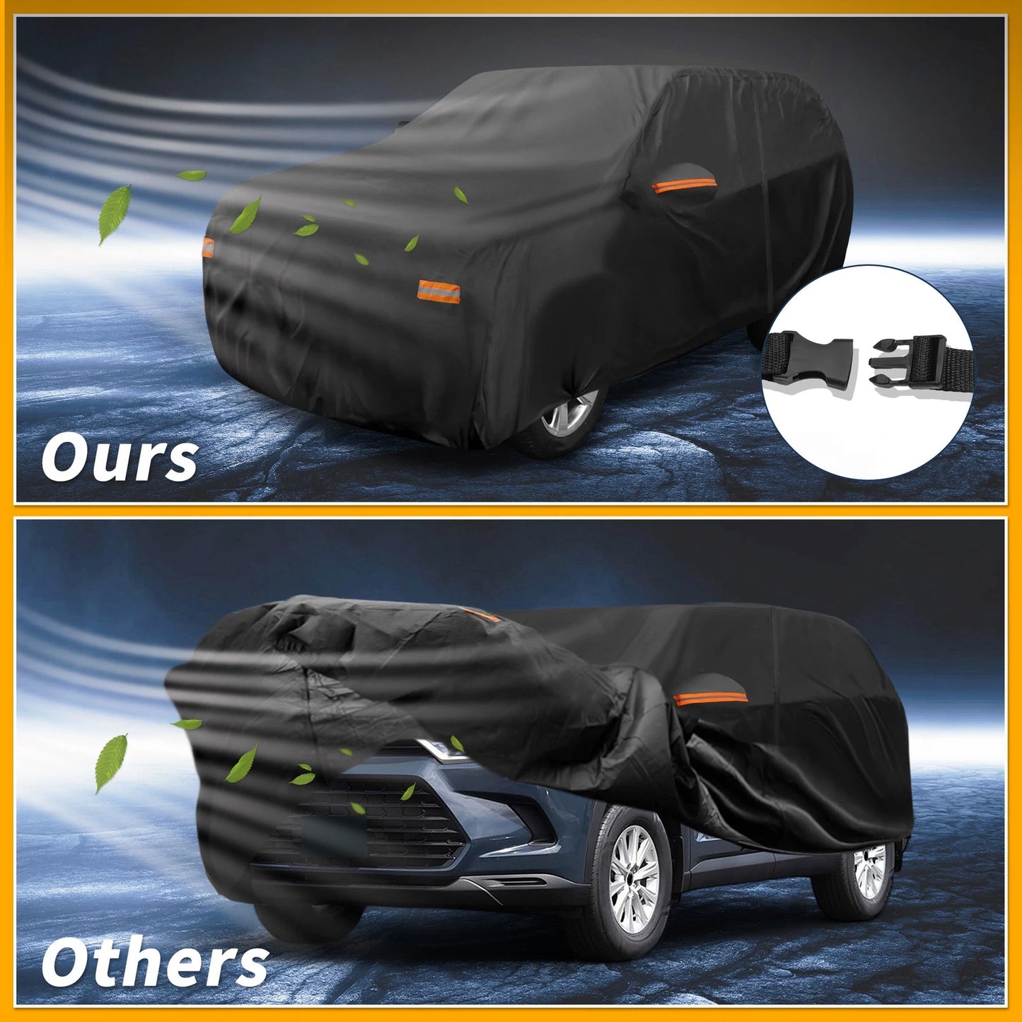 Waterproof All Weather Car Cover for Toyota Grand Highlander (2024)