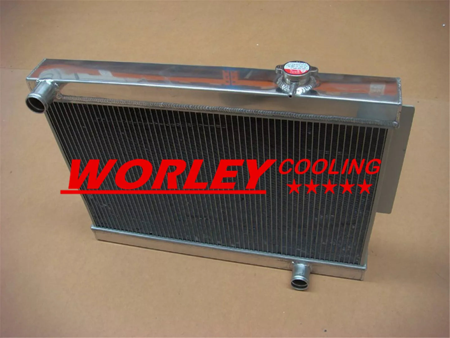 ALUMINUM RADIATOR & FAN for HOLDEN TORANA LH LX V8 (1970-1980)
