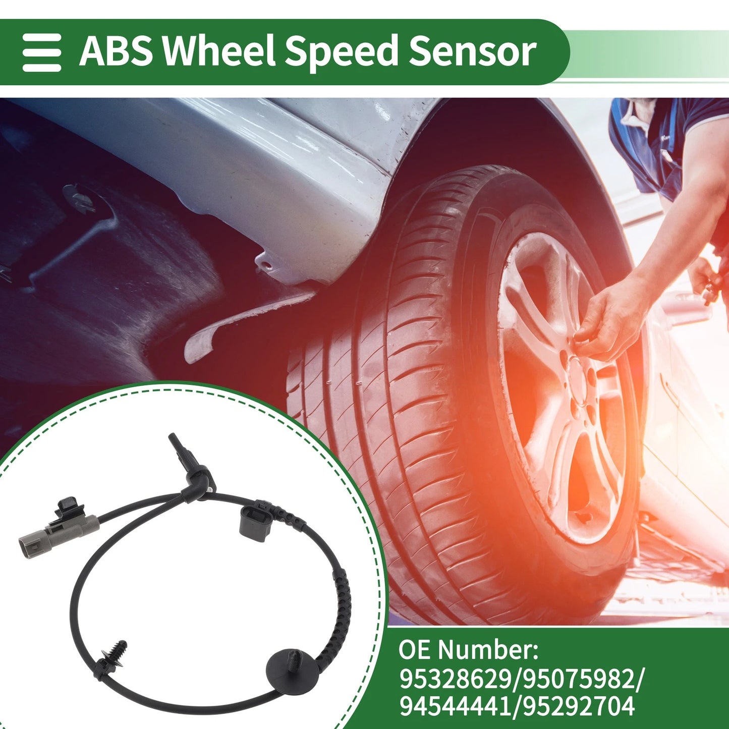 ABS Wheel Speed Sensor Rear Left for Buick Encore (2013–2016)