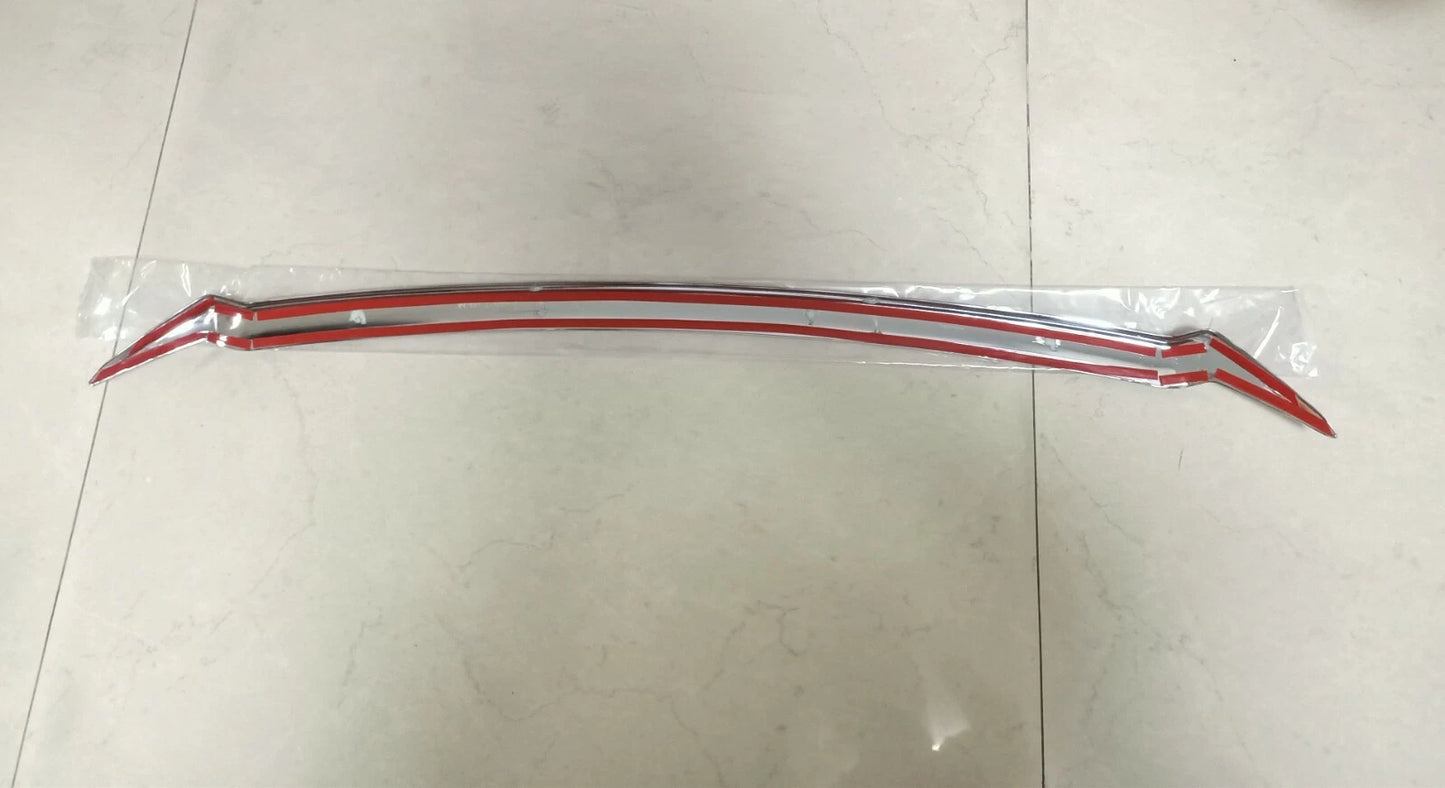 Front Hood Chrome Cover Trim for Toyota Highlander 2020-2023 Grille Garnish