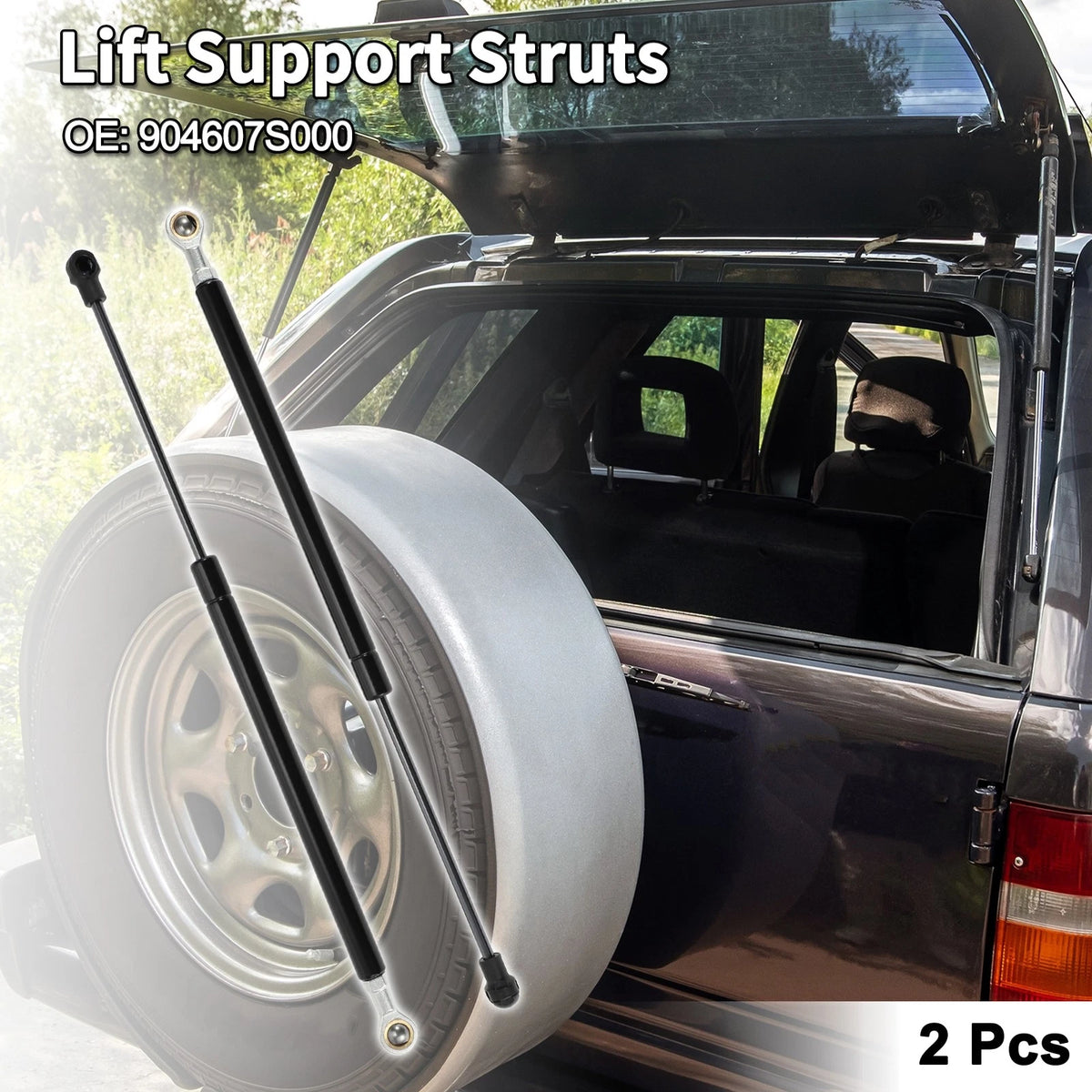Rear Window Lift Supports for Nissan Armada (2005-2015)