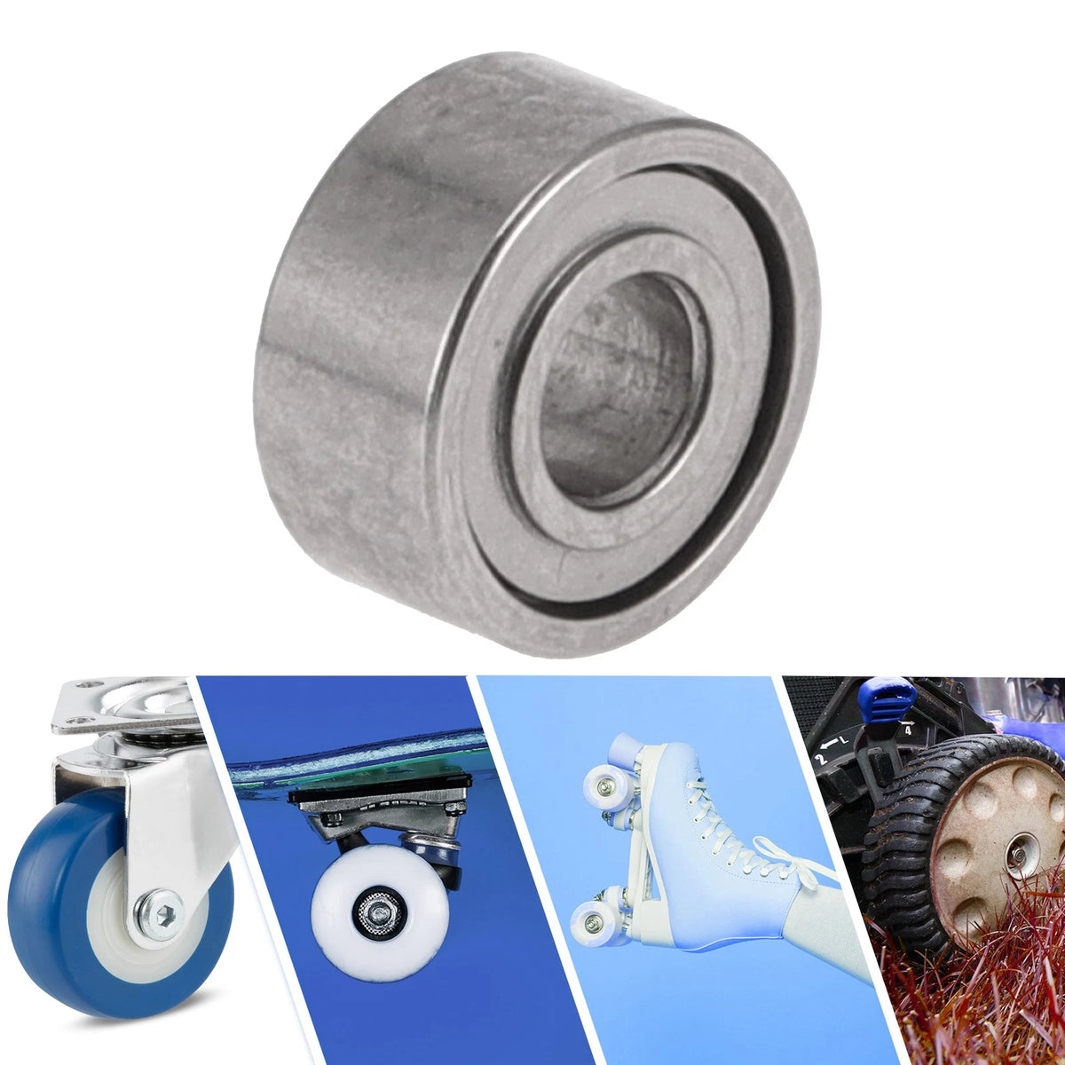 Deep Groove Ball Bearings 2x5x2.3mm 1 Pc for Scooter Skateboard Wheel