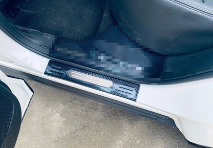 Outer Door Sill Scuff Protector Cover for Nissan Rogue (2021-2023)