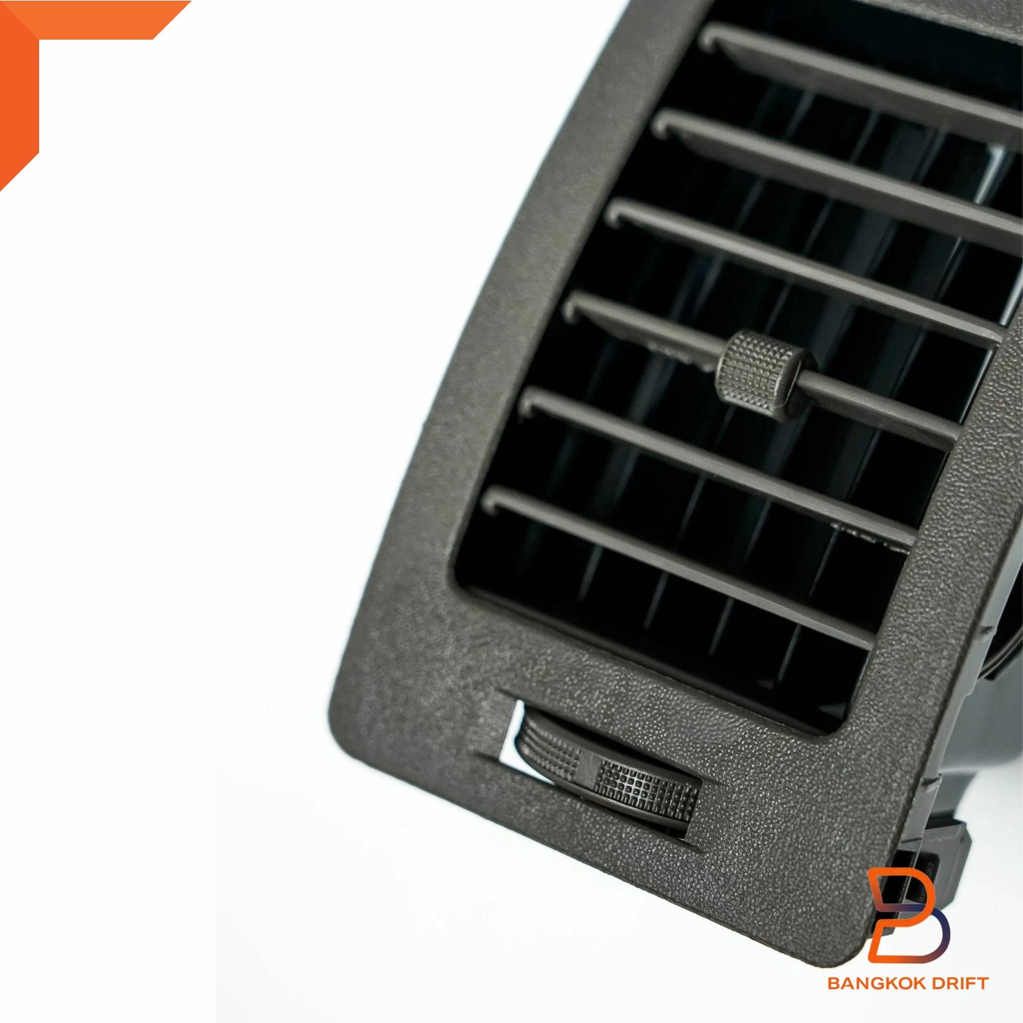BLACK  LH+RH AIR A/C VENT GRILLES for TOYOTA HILUX UTE VIGO (2005-2014)