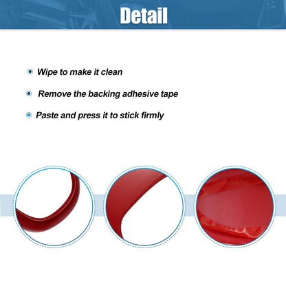 Gear Shift Knob Cover Trim for Jeep Grand Cherokee (2014-2015) Red