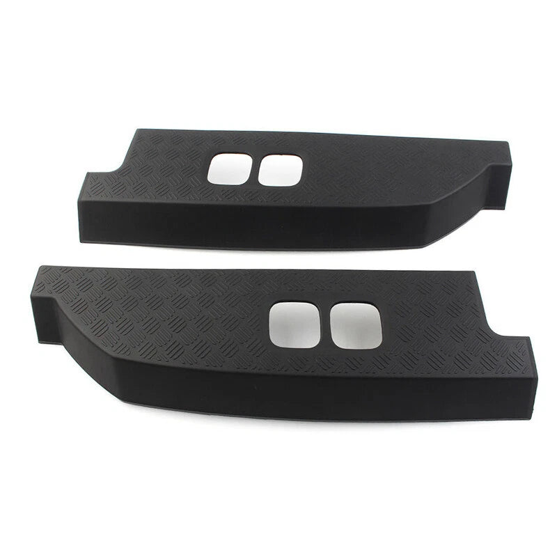 Black Rear Tail Light Covers for Land Rover Defender 90 110 (2020-2023)